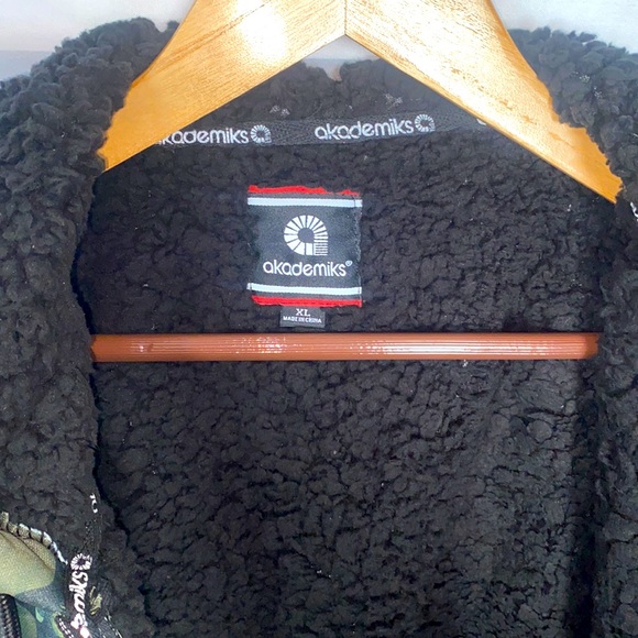 AKADEMIKS 2piece Sherpa Lined Camouflage Jacket and Pants Sz:XL New Seasons In - Picture 7 of 9